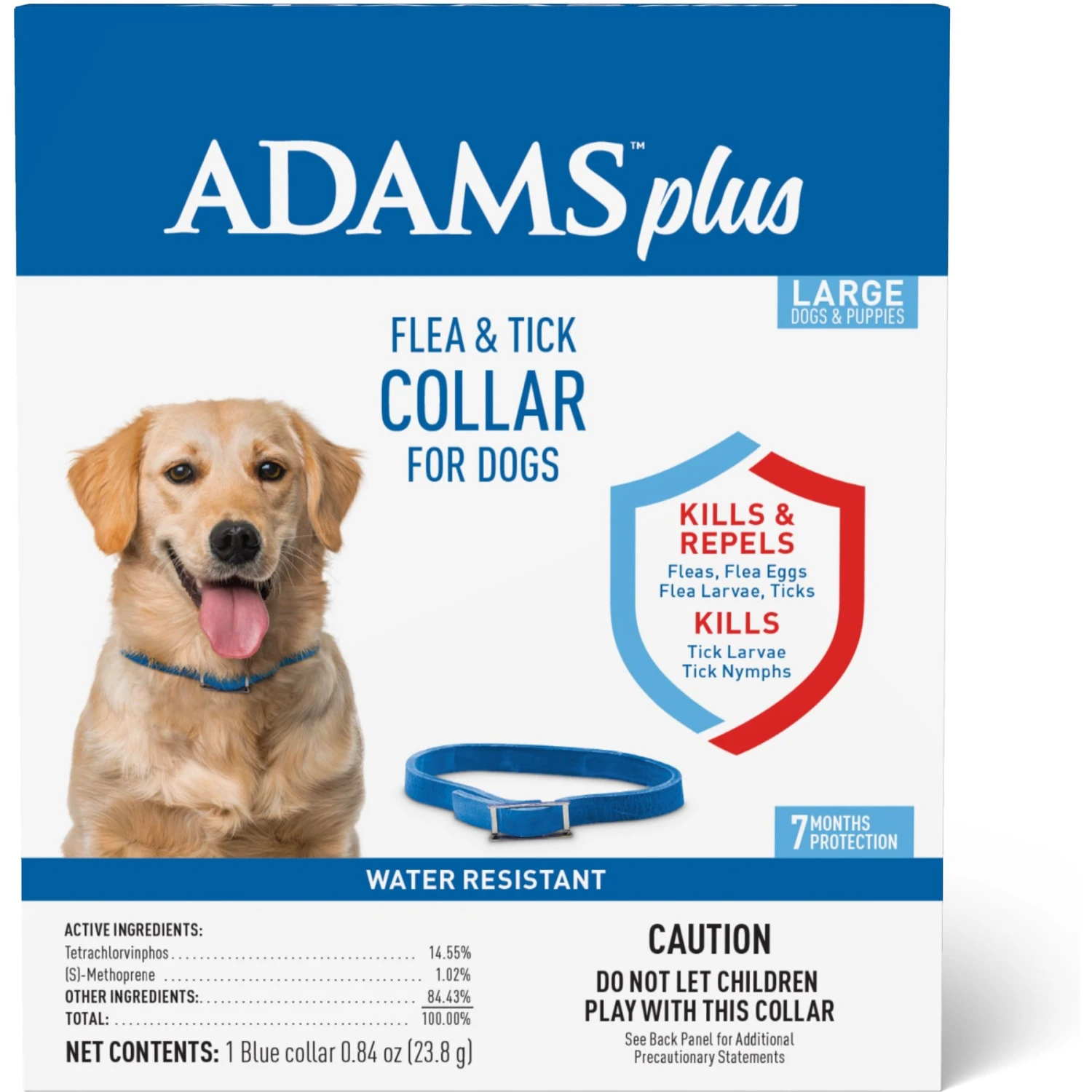 Adams® Adams Flea & Tick Collar For Dogs, Medium, Large, & Giant Breeds, 1 Collar (7-mos. Supply) 3 Adams® Adams Flea & Tick Collar For Dogs, Medium, Large, & Giant Breeds, 1 Collar (7-mos. Supply)