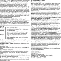 Zodiac Carpet & Upholstery Flea & Tick Spray 7 Zodiac Carpet & Upholstery Flea & Tick Spray -Snuggle Paws 123069 PT2. AC SS1800 V1679080916