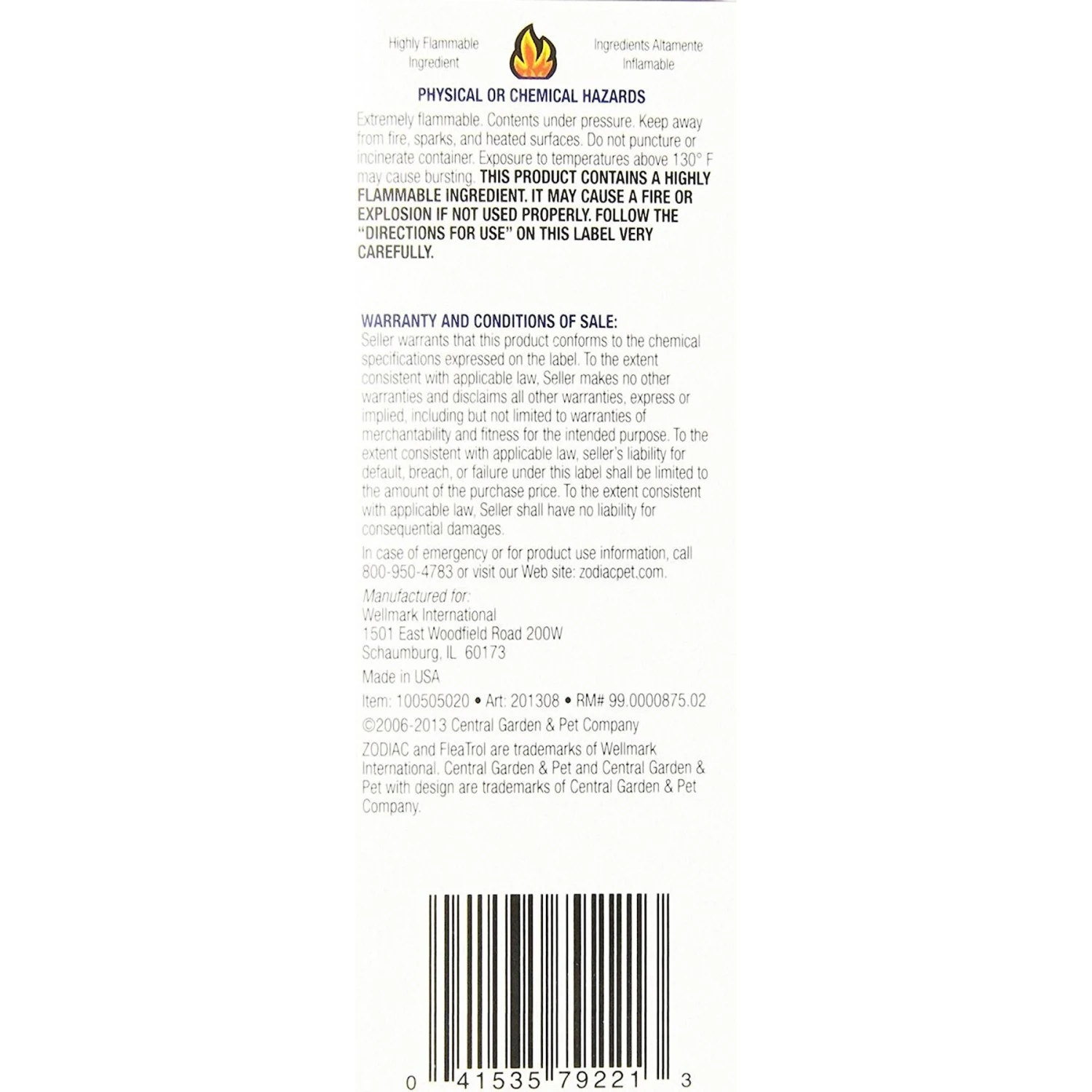 Zodiac Flea & Tick Room Fogger 7 Zodiac Flea & Tick Room Fogger - Image 5