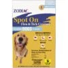 Zodiac Flea & Tick Spot Treatment For Dogs, 31-60 Lbs 2 Zodiac Flea & Tick Spot Treatment For Dogs, 31-60 Lbs -Snuggle Paws 123086 MAIN. AC SS1800 V1679080910