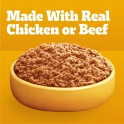 Pedigree Chopped Ground Dinner Variety Pack With Chicken, Beef & Bacon Adult Wet Dog Food -Snuggle Paws 123266 PT7. AC SS1800 V1567793873