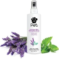 John Paul Pet Lavender Mint Dog & Cat Detangling Spray -Snuggle Paws 124055 PT2. AC SS1800 V1496171486