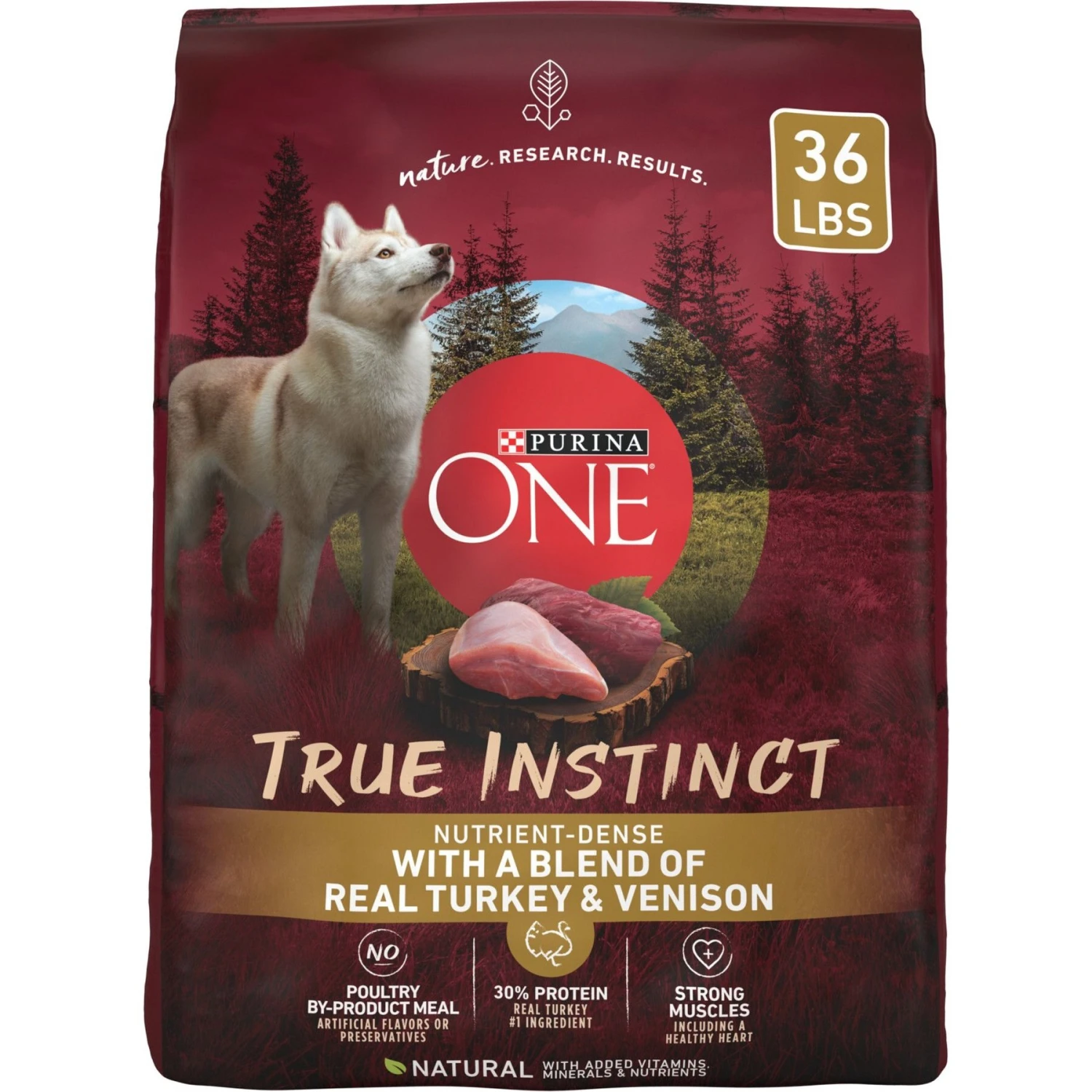 Purina ONE True Instinct Natural High Protein With Real Turkey & Venison Dry Dog Food 3 Purina ONE True Instinct Natural High Protein With Real Turkey & Venison Dry Dog Food