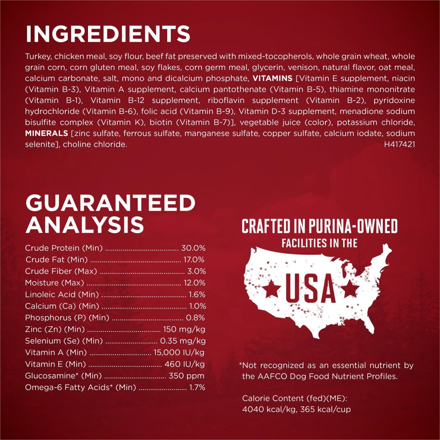 Purina ONE True Instinct Natural High Protein With Real Turkey & Venison Dry Dog Food 8 Purina ONE True Instinct Natural High Protein With Real Turkey & Venison Dry Dog Food - Image 6