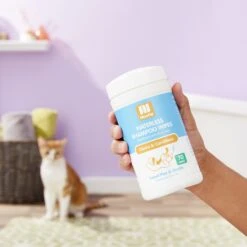 Nootie Sweet Pea & Vanilla Dog & Cat Waterless Shampoo Wipes -Snuggle Paws 132626 PT8. AC SS1800 V1543958987