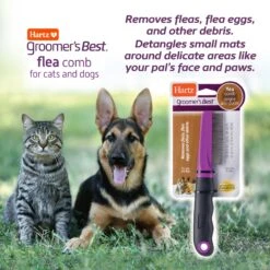 Hartz Groomer's Best Flea Comb For Dogs & Cats -Snuggle Paws 132679 PT2. AC SS1800 V1657655413
