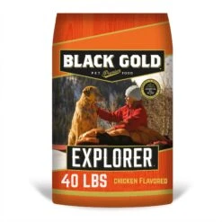 Black Gold Explorer Chicken Meal & Brown Rice Formula Dry Dog Food, 40-lb Bag