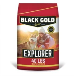 Black Gold Explorer Beef Meal & Barley Formula Dry Dog Food, 40-lb Bag