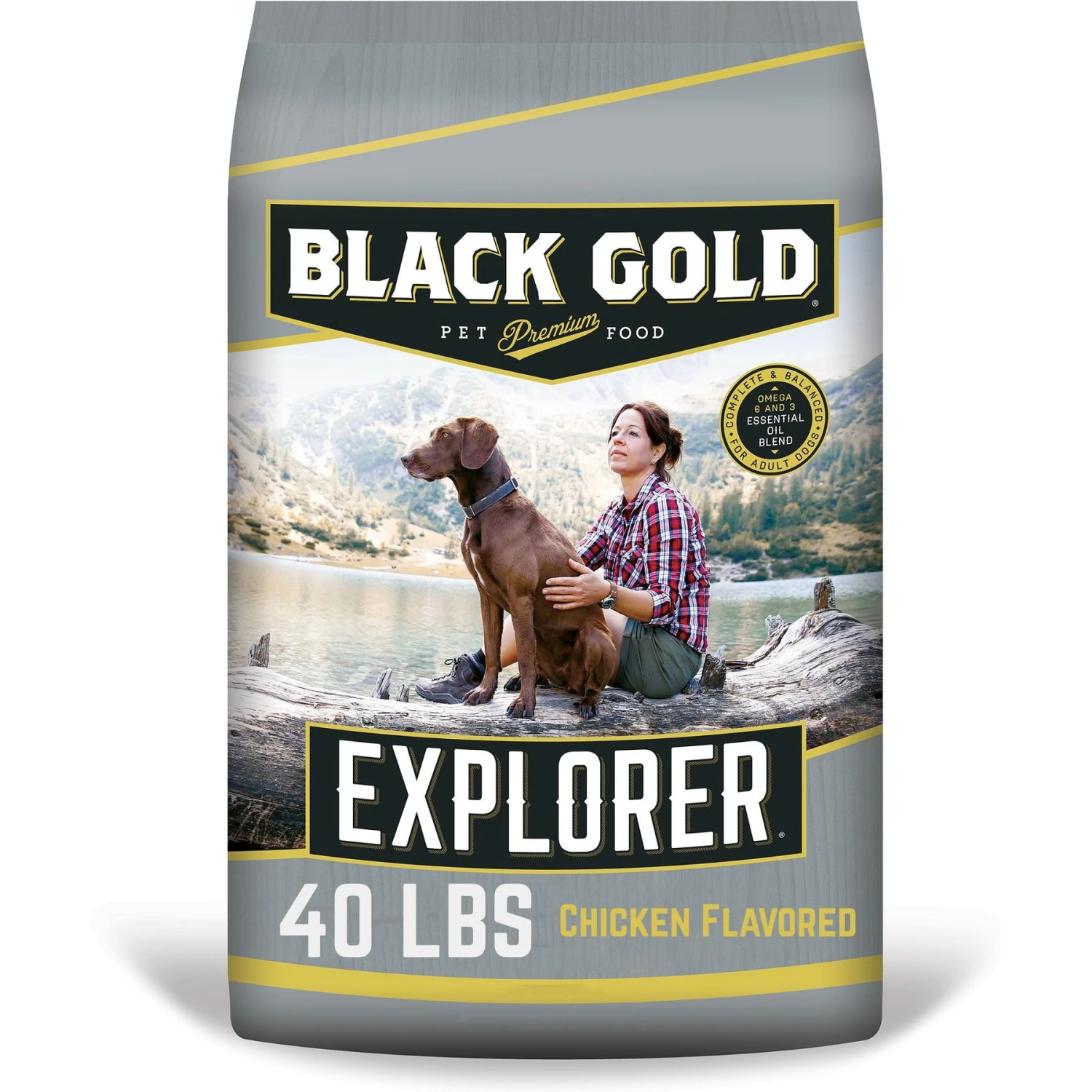 Black Gold Explorer Mature 7+ Formula Dry Dog Food, 40-lb Bag 3 Black Gold Explorer Mature 7+ Formula Dry Dog Food, 40-lb Bag