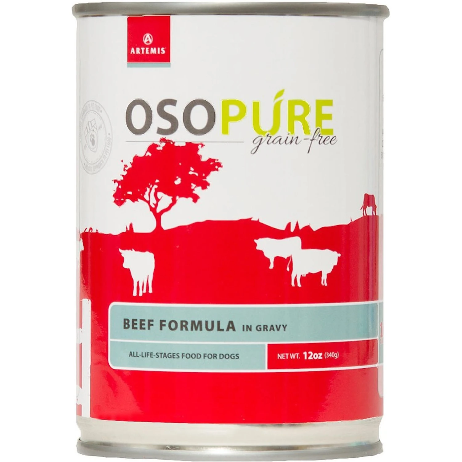 Artemis Osopure Grain-Free Beef In Gravy Canned Dog Food 3 Artemis Osopure Grain-Free Beef In Gravy Canned Dog Food