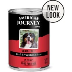 American Journey Stews Beef & Vegetables Recipe In Gravy Grain-Free Canned Dog Food