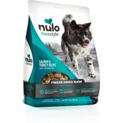 Nulo Freestyle Salmon & Turkey Recipe With Strawberries Grain-Free Freeze-Dried Raw Dog Food