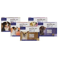 Virbac EFFITIX Flea & Tick Spot Treatment For Dogs, 11-22.9 Lbs -Snuggle Paws 135666 PT8. AC SS1800 V1504018917