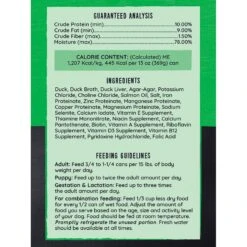 Hound & Gatos 98% Duck & Liver Grain-Free Dog Food 13 Hound & Gatos 98% Duck & Liver Grain-Free Dog Food -Snuggle Paws 138366 PT2. AC SS1800 V1576075131