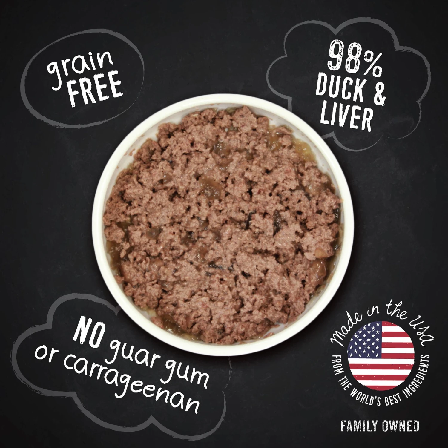 Hound & Gatos 98% Duck & Liver Grain-Free Dog Food 6 Hound & Gatos 98% Duck & Liver Grain-Free Dog Food - Image 4