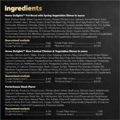 Cesar Home Delights & Classic Loaf In Sauce Variety Pack Small Breed Adult Wet Dog Food Trays -Snuggle Paws 138487 PT6. AC SS1800 V1695750202