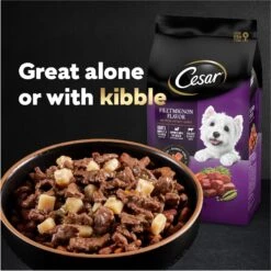 Cesar Home Delights & Classic Loaf In Sauce Variety Pack Small Breed Adult Wet Dog Food Trays -Snuggle Paws 138487 PT8. AC SS1800 V1695674518