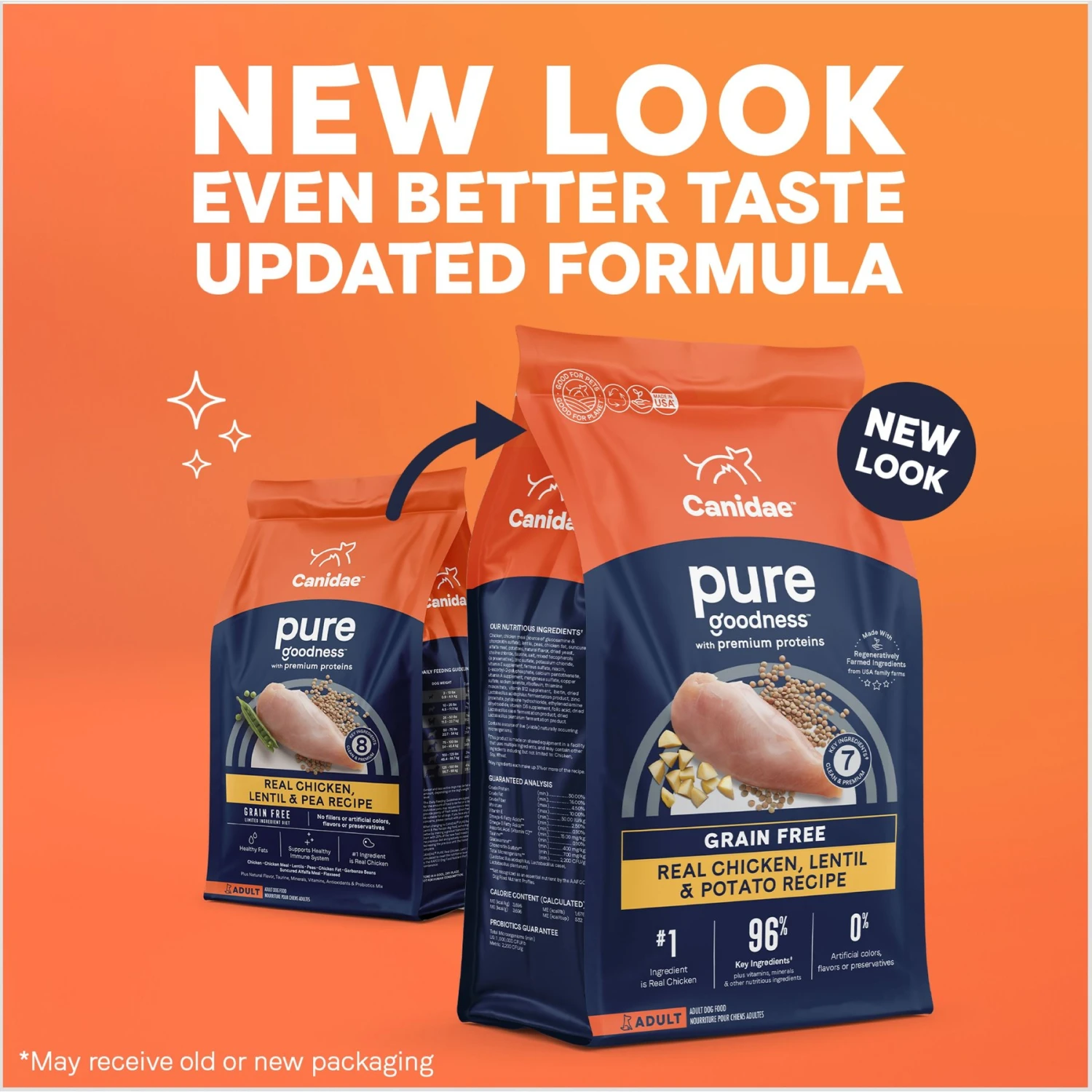 CANIDAE Grain-Free PURE Limited Ingredient Chicken, Lentil & Potato Recipe Dry Dog Food 4 CANIDAE Grain-Free PURE Limited Ingredient Chicken, Lentil & Potato Recipe Dry Dog Food - Image 2