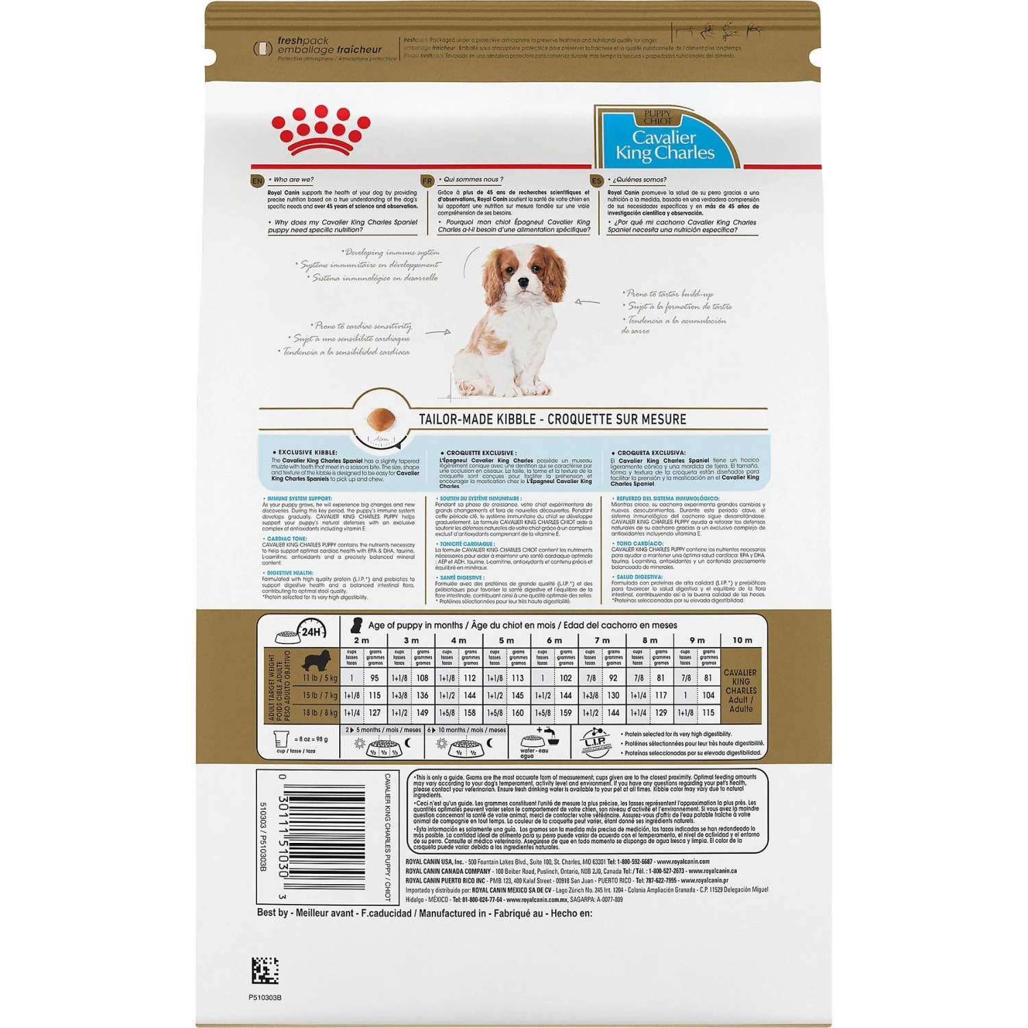 Royal Canin Breed Health Nutrition Cavalier King Charles Puppy Dry Dog Food 5 Royal Canin Breed Health Nutrition Cavalier King Charles Puppy Dry Dog Food - Image 3