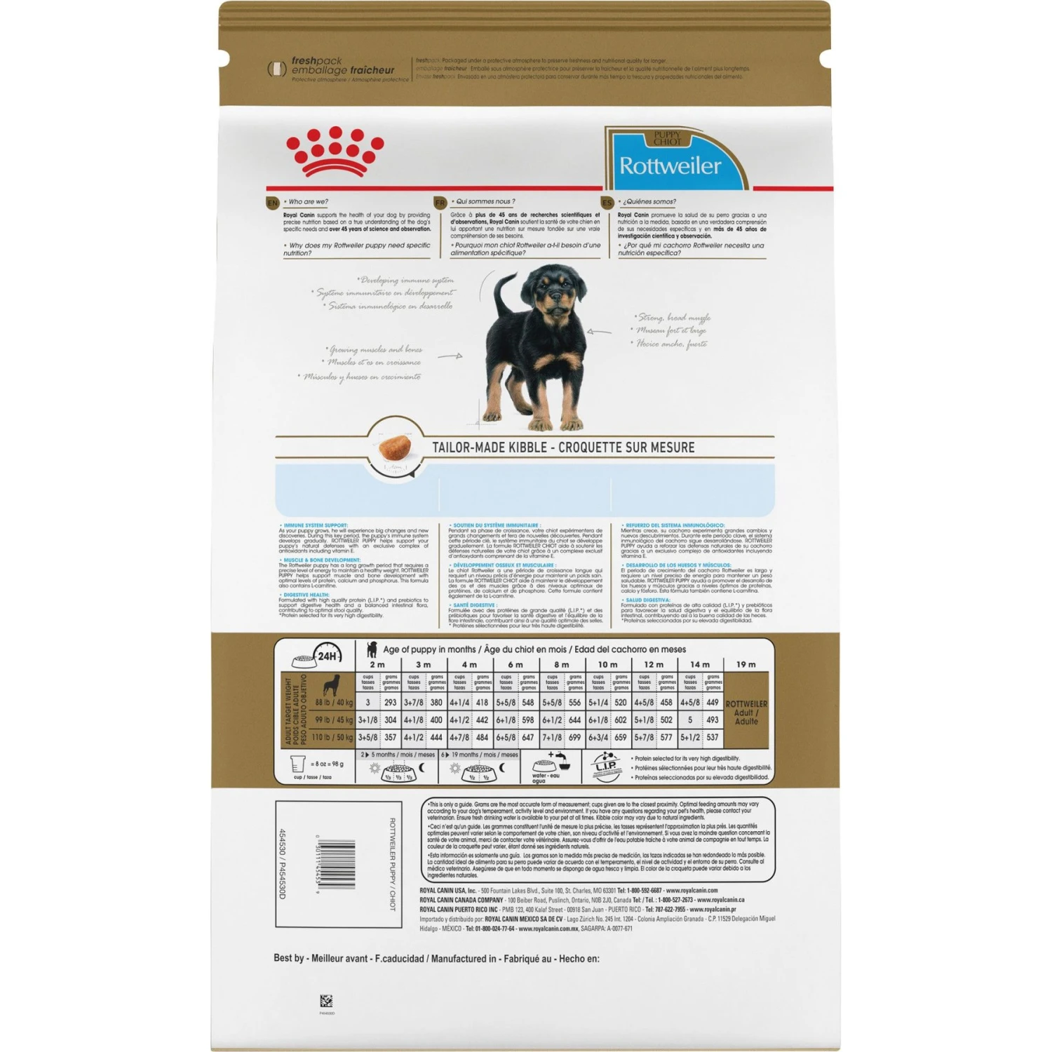 Royal Canin Breed Health Nutrition Rottweiler Puppy Dry Dog Food 5 Royal Canin Breed Health Nutrition Rottweiler Puppy Dry Dog Food - Image 3