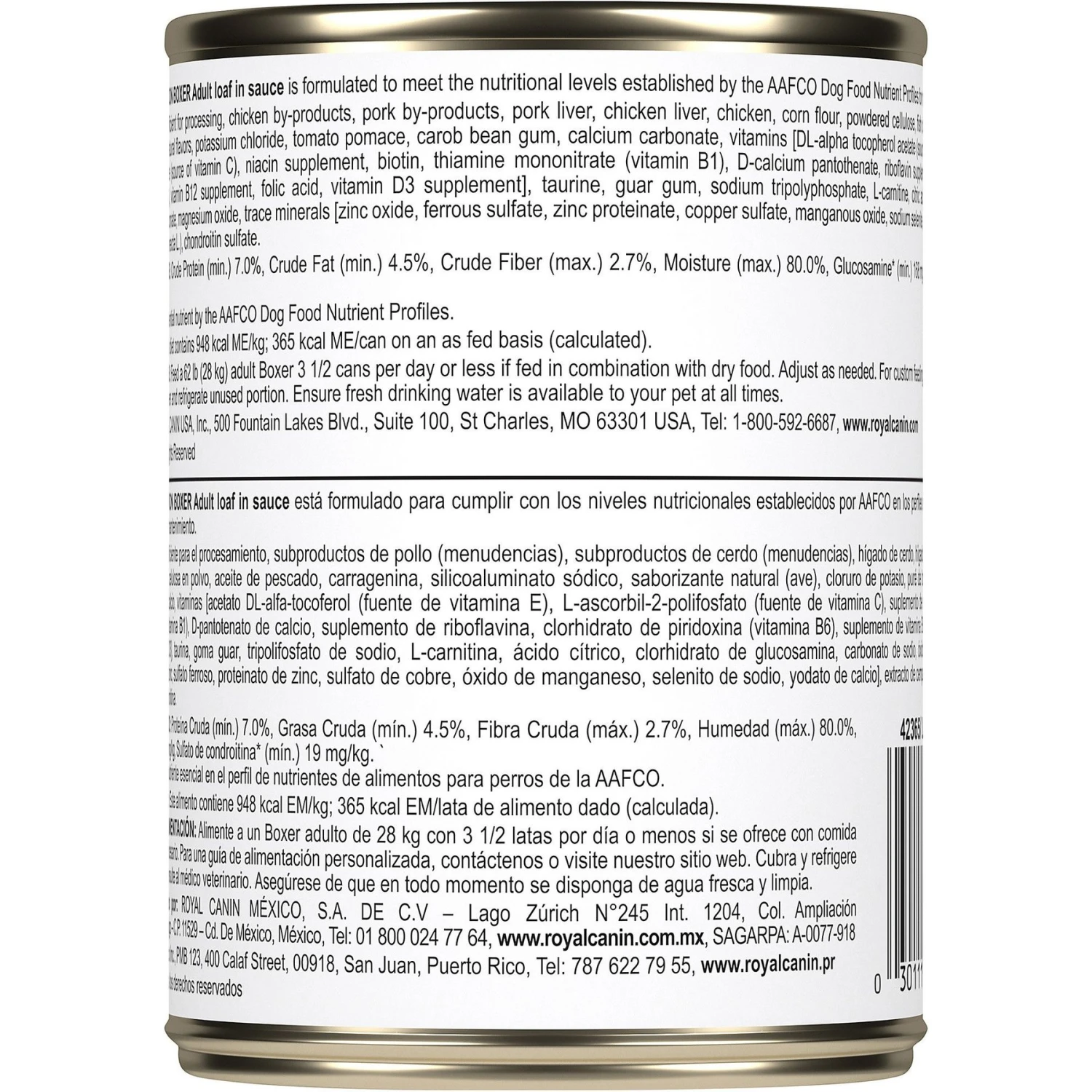 Royal Canin Breed Health Nutrition Boxer Adult Loaf In Sauce Canned Dog Food 4 Royal Canin Breed Health Nutrition Boxer Adult Loaf In Sauce Canned Dog Food - Image 2