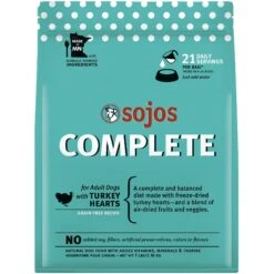 Sojos Complete Turkey Recipe Adult Grain-Free Freeze-Dried Raw Dog Food