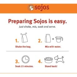 Sojos Complete Beef Recipe Adult Grain-Free Freeze-Dried Raw Dog Food -Snuggle Paws 139203 PT5. AC SS1800 V1611088579