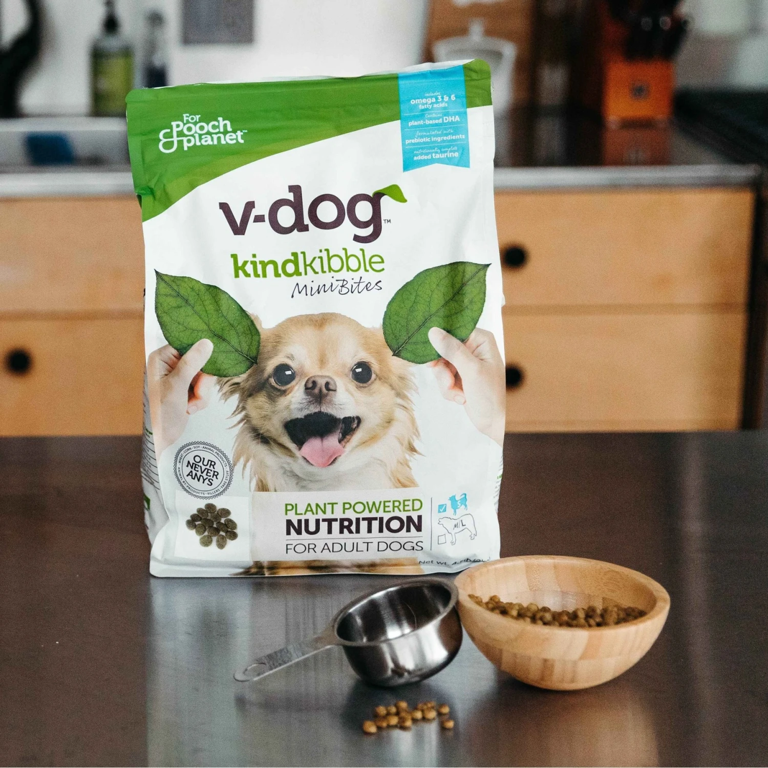 V-Dog Kind Kibble Mini Bites Vegan Adult Dry Dog Food 6 V-Dog Kind Kibble Mini Bites Vegan Adult Dry Dog Food - Image 4