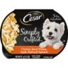 Cesar Simply Crafted Chicken, Sweet Potato, Apple, Barley & Spinach Limited-Ingredient Adult Wet Dog Food Topper 2 Cesar Simply Crafted Chicken, Sweet Potato, Apple, Barley & Spinach Limited-Ingredient Adult Wet Dog Food Topper -Snuggle Paws 141030 MAIN. AC SS1800 V1695648876