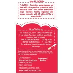 FLAVORS Red Meat Recipe Grain-Free Dog Food Topper & Treat Mix -Snuggle Paws 141774 PT5. AC SS1800 V1589386552