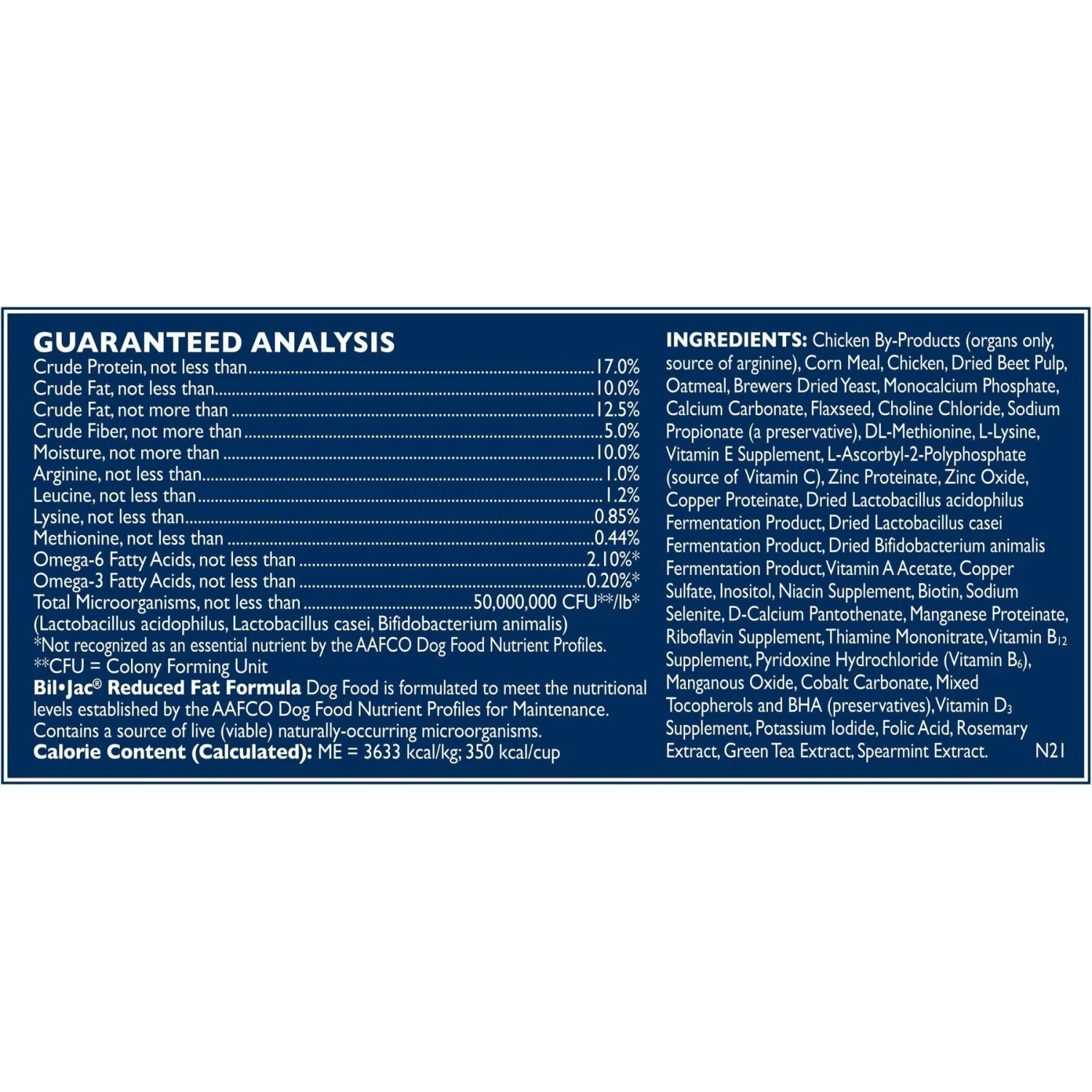 Bil-Jac Reduced Fat Chicken Recipe Dry Dog Food 7 Bil-Jac Reduced Fat Chicken Recipe Dry Dog Food - Image 5