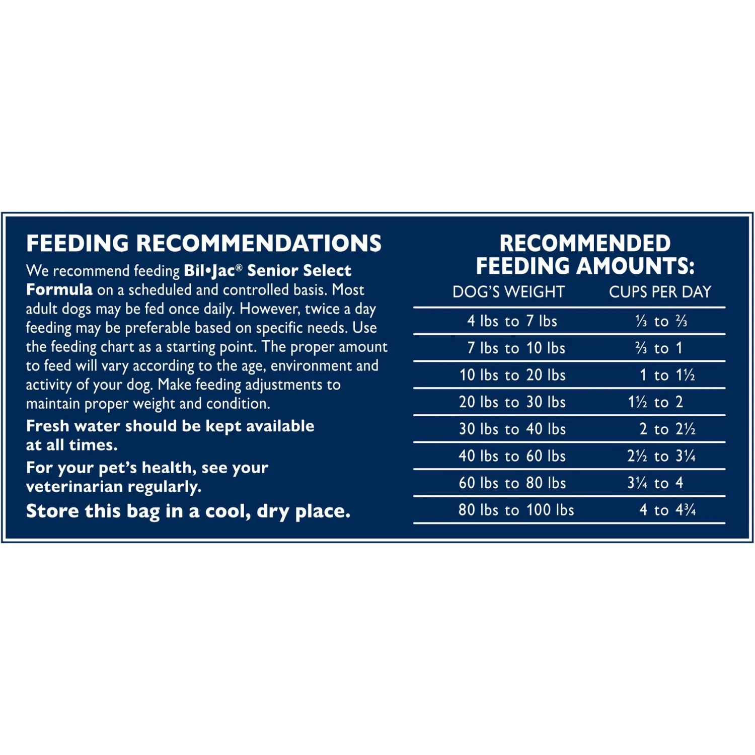 Bil-Jac Senior Select Chicken & Oatmeal Recipe Dry Dog Food 8 Bil-Jac Senior Select Chicken & Oatmeal Recipe Dry Dog Food - Image 6