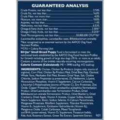 Bil-Jac Small Breed Puppy Chicken, Oatmeal & Yam Recipe Dry Dog Food 12 Bil-Jac Small Breed Puppy Chicken, Oatmeal & Yam Recipe Dry Dog Food -Snuggle Paws 141949 PT4. AC SS1800 V1676477185