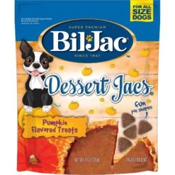 Bil-Jac Dessert Jacs Pumpkin Flavored Dog Treats