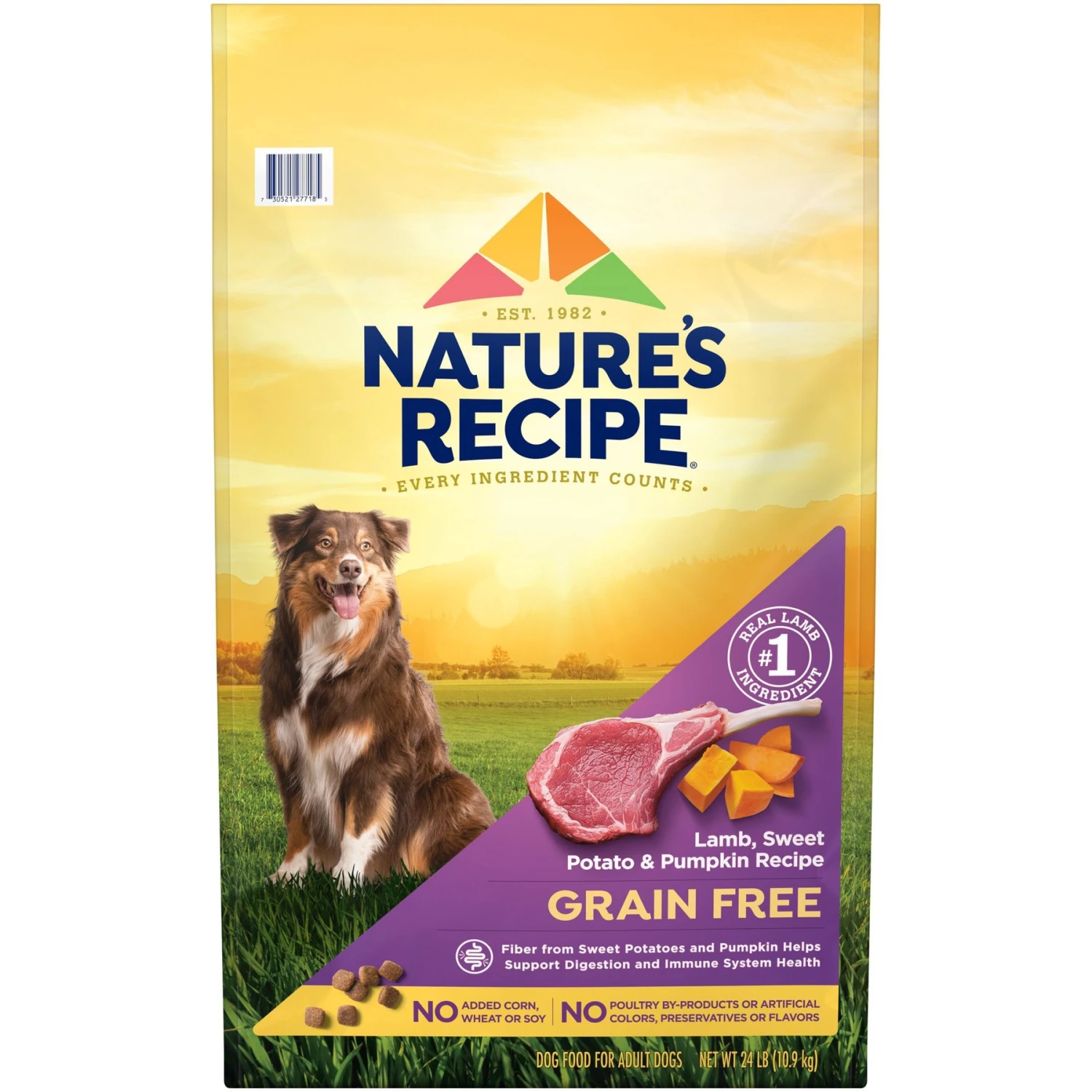 Nature's Recipe Grain-Free Lamb, Sweet Potato & Pumpkin Recipe Dry Dog Food 3 Nature's Recipe Grain-Free Lamb, Sweet Potato & Pumpkin Recipe Dry Dog Food