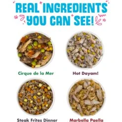 Weruva Chicken-Free Just 4 Me Variety Pack Grain-Free Canned Dog Food -Snuggle Paws 142329 PT2. AC SS1800 V1696009395