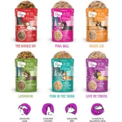 Weruva Dogs In The Kitchen Pooch Pouch Party! Variety Pack Grain-Free Dog Food Pouches 13 Weruva Dogs In The Kitchen Pooch Pouch Party! Variety Pack Grain-Free Dog Food Pouches -Snuggle Paws 142343 PT2. AC SS1800 V1701362272