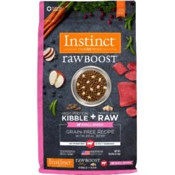 Instinct Raw Boost Small Breed Grain-Free Recipe With Real Beef & Freeze-Dried Raw Pieces Dry Dog Food 17 Instinct Raw Boost Small Breed Grain-Free Recipe With Real Beef & Freeze-Dried Raw Pieces Dry Dog Food -Snuggle Paws 143155 PT8. AC SS1800 V1565022464