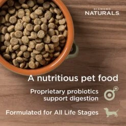 Diamond Naturals Skin & Coat Formula All Life Stages Dry Dog Food -Snuggle Paws 143237 PT2. AC SS1800 V1635737538