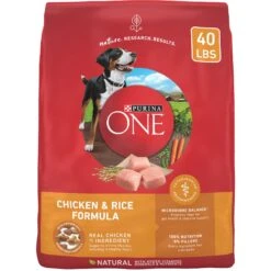 Purina ONE Natural SmartBlend Chicken & Rice Formula Dry Dog Food