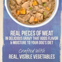 Merrick Grain-Free Wet Puppy Food Puppy Plate Chicken Recipe -Snuggle Paws 144746 PT6. AC SS1800 V1643413599