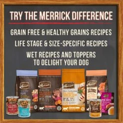 Merrick Grain-Free Wet Puppy Food Puppy Plate Chicken Recipe -Snuggle Paws 144746 PT8. AC SS1800 V1621977142