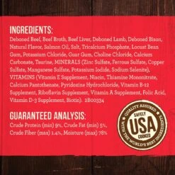 Merrick Grain-Free Real Beef, Lamb & Bison Canned Dog Food -Snuggle Paws 144749 PT3. AC SS1800 V1643409123