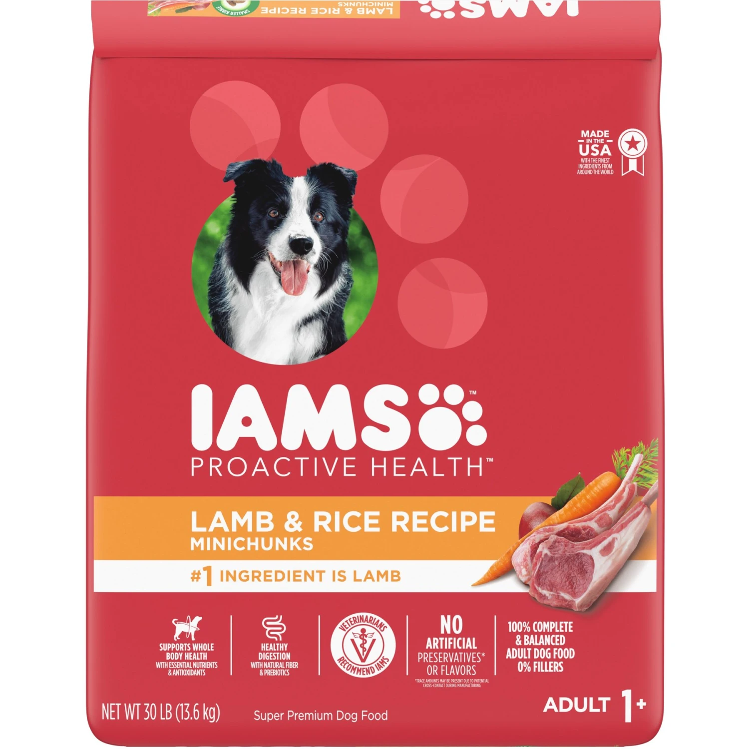 Iams Proactive Health Minichunks Small Kibble With Lamb & Rice Adult Dry Dog Food 3 Iams Proactive Health Minichunks Small Kibble With Lamb & Rice Adult Dry Dog Food