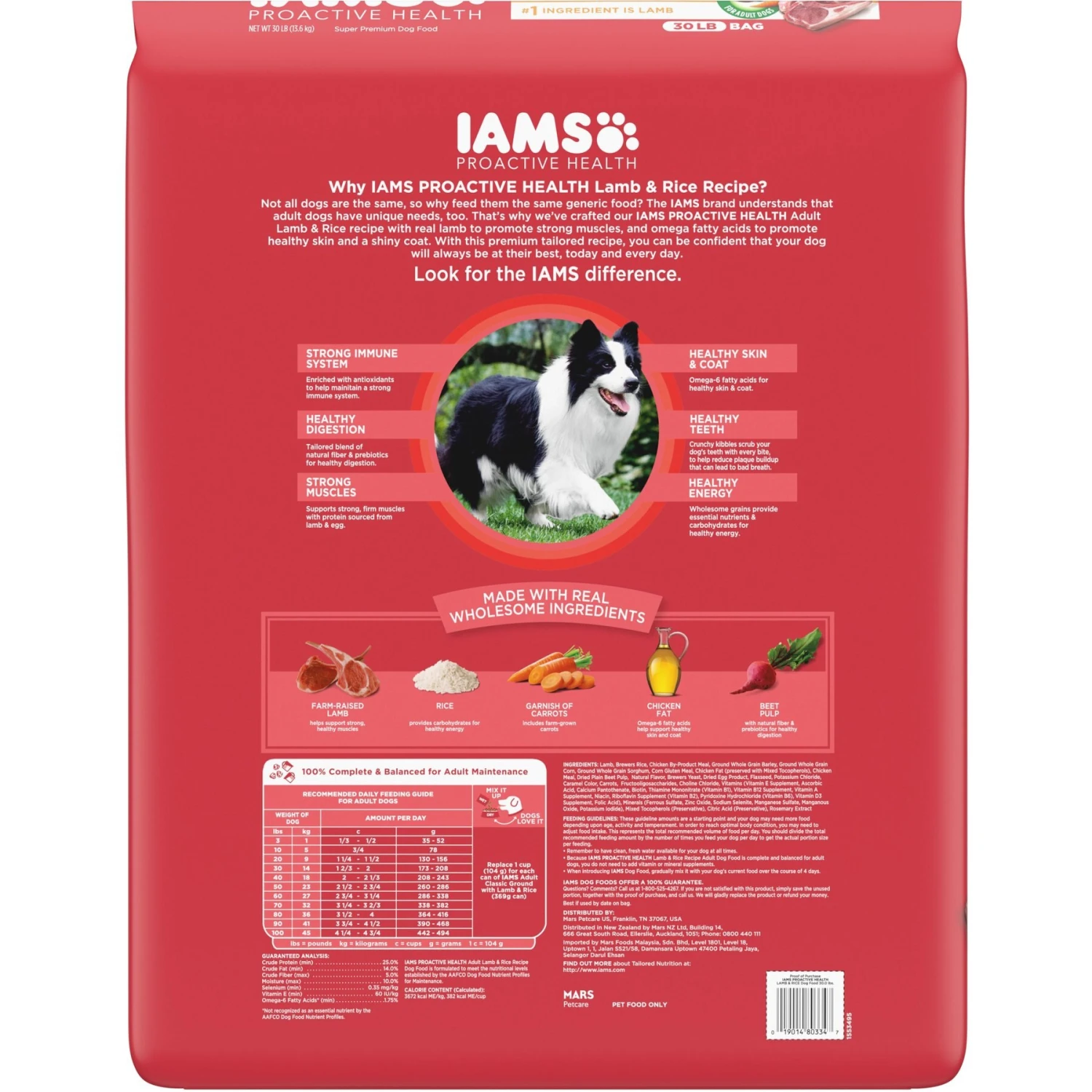 Iams Proactive Health Minichunks Small Kibble With Lamb & Rice Adult Dry Dog Food 4 Iams Proactive Health Minichunks Small Kibble With Lamb & Rice Adult Dry Dog Food - Image 2