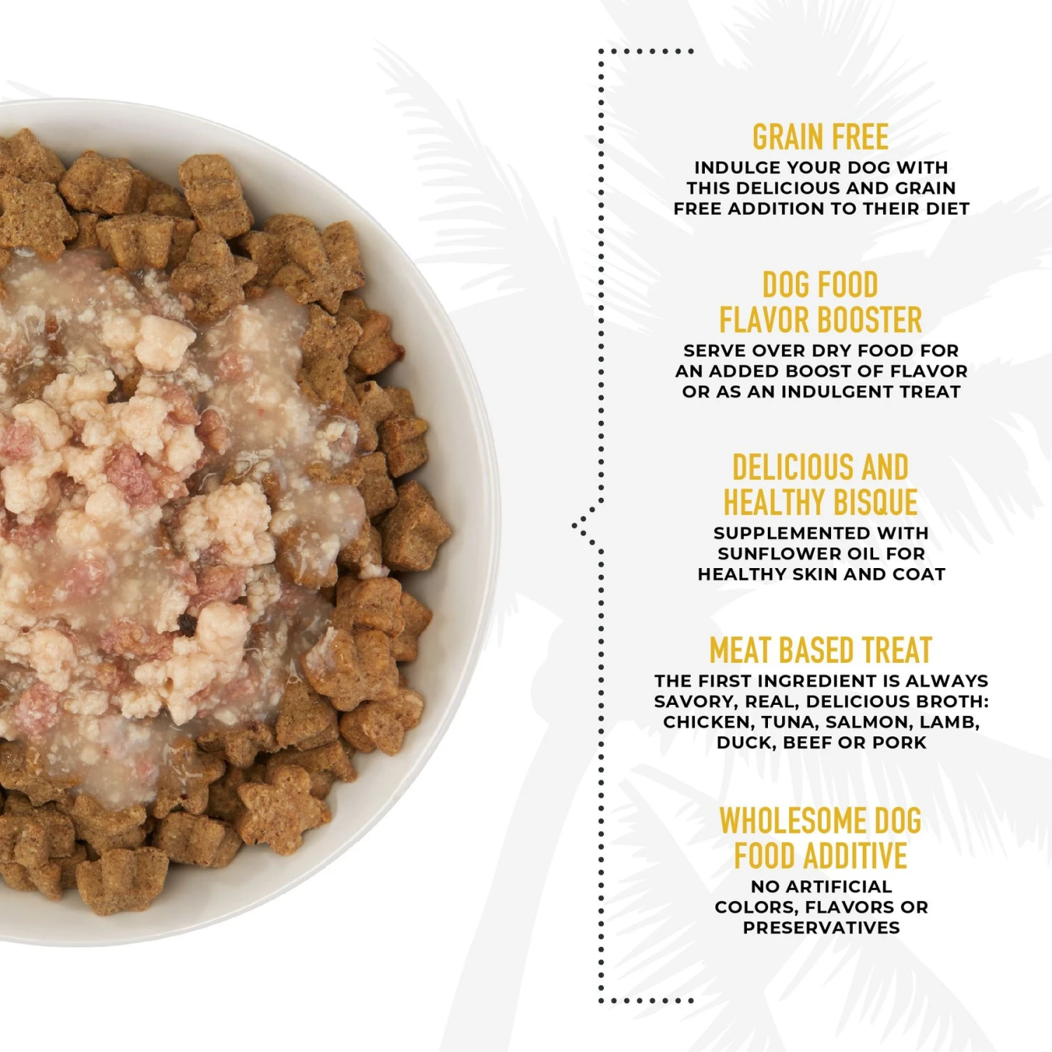 Tiki Dog Born Carnivore Flavor Booster Chicken Bisque Non-GMO Wet Dog Food Topper 7 Tiki Dog Born Carnivore Flavor Booster Chicken Bisque Non-GMO Wet Dog Food Topper - Image 5