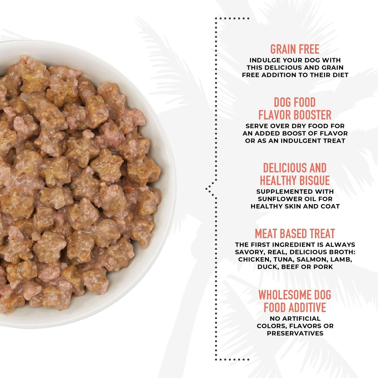 Tiki Dog Born Carnivore Flavor Booster Beef Bisque Non-GMO Wet Dog Food Topper 7 Tiki Dog Born Carnivore Flavor Booster Beef Bisque Non-GMO Wet Dog Food Topper - Image 5