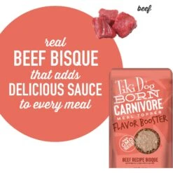 Tiki Dog Born Carnivore Flavor Booster Beef Bisque Non-GMO Wet Dog Food Topper 16 Tiki Dog Born Carnivore Flavor Booster Beef Bisque Non-GMO Wet Dog Food Topper -Snuggle Paws 145236 PT5. AC SS1800 V1701796187