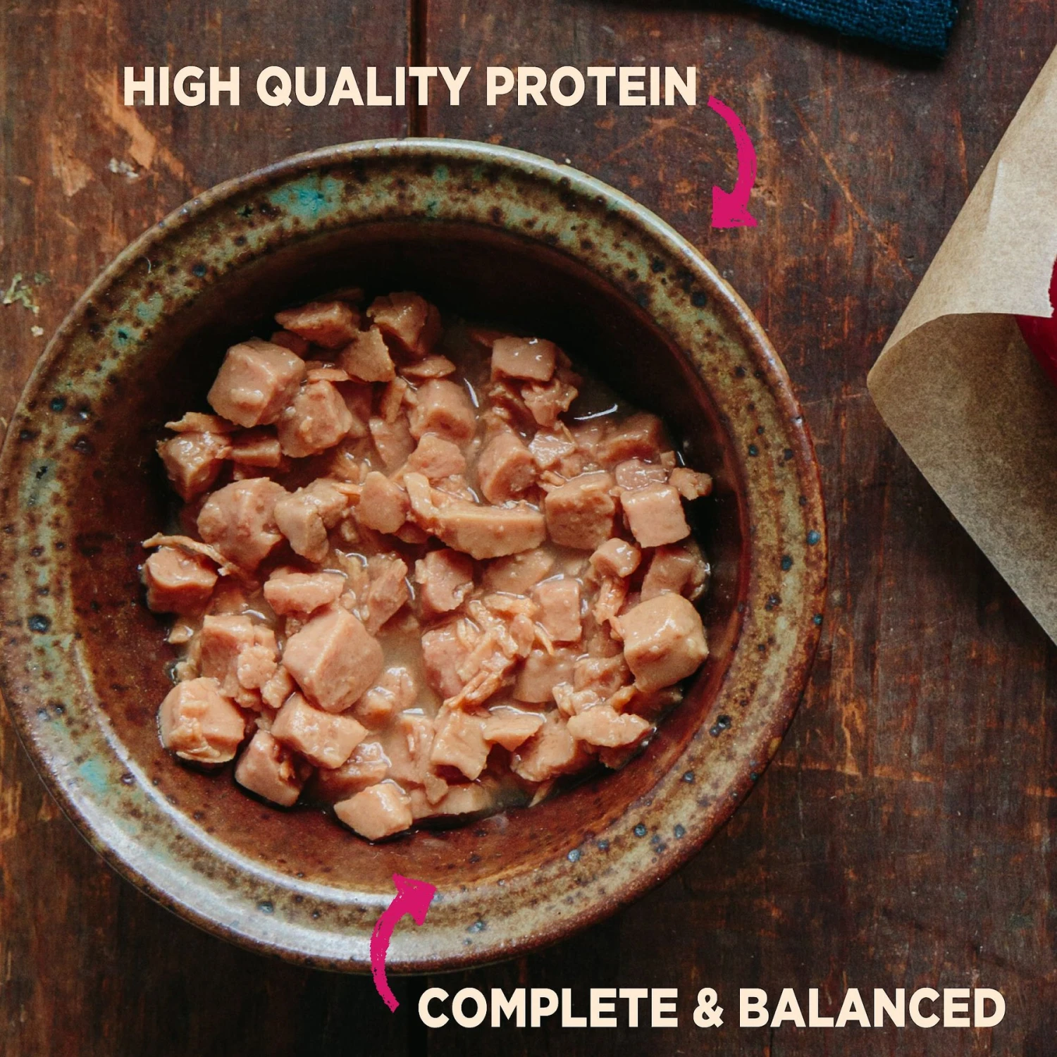 Wellness CORE Grain-Free Small Breed Mini Meals Chunky Chicken & Tuna In Gravy Dog Food Pouches 4 Wellness CORE Grain-Free Small Breed Mini Meals Chunky Chicken & Tuna In Gravy Dog Food Pouches - Image 2