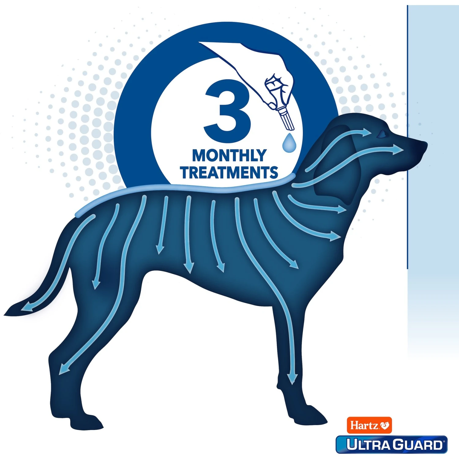 Hartz UltraGuard Dual Action Flea & Tick Spot Treatment For Dogs, 5-14 Lbs 7 Hartz UltraGuard Dual Action Flea & Tick Spot Treatment For Dogs, 5-14 Lbs - Image 5